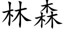 林森 (楷体矢量字库)