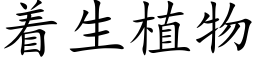 着生植物 (楷體矢量字庫)