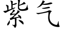 紫氣 (楷體矢量字庫)