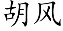 胡风 (楷体矢量字库)