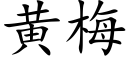 黃梅 (楷體矢量字庫)