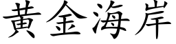 黄金海岸 (楷体矢量字库)